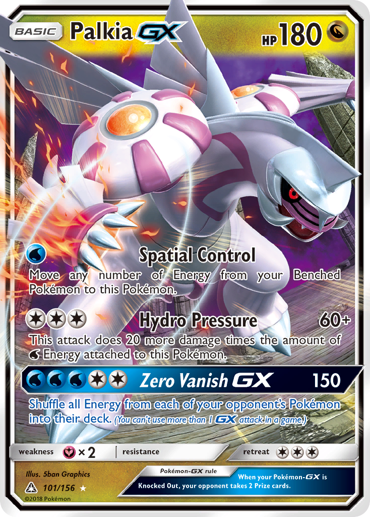 Palkia GX (101/156) [Sun & Moon: Ultra Prism] Pokémon