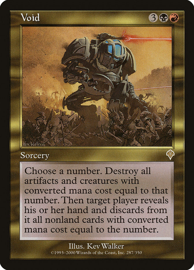 Void [Invasion] Magic: The Gathering