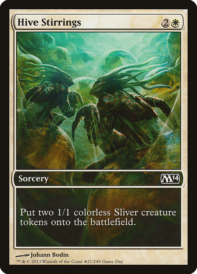 Hive Stirrings (Game Day) [Magic 2014 Promos] Magic: The Gathering