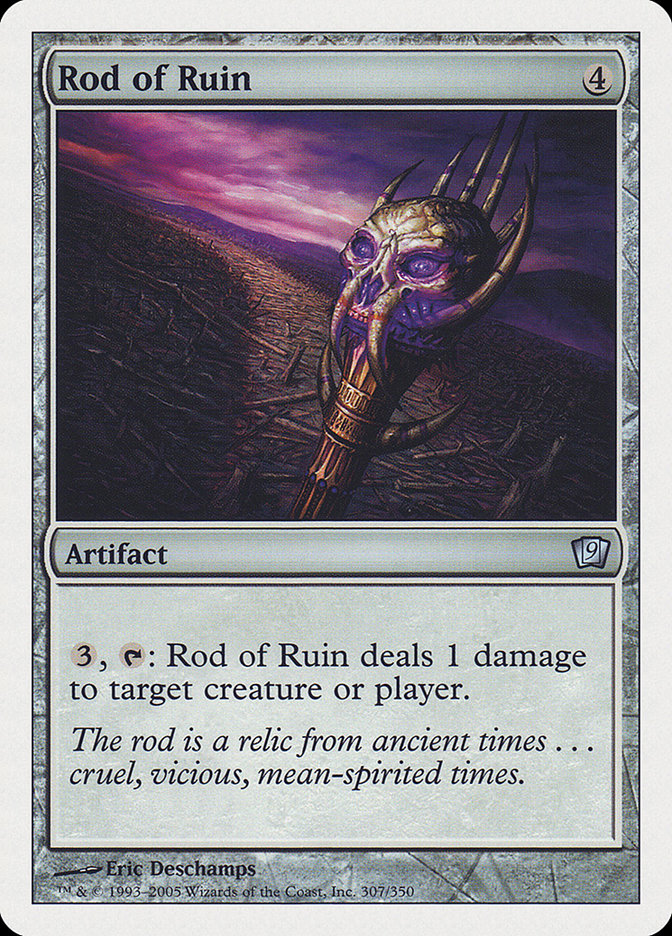 Rod of Ruin [Ninth Edition] Magic: The Gathering