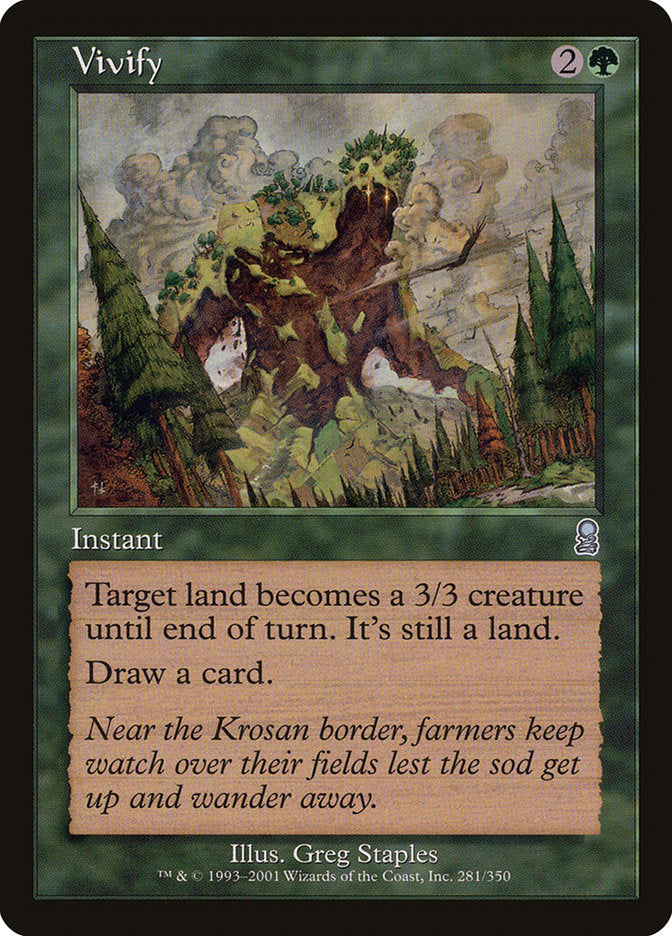 Vivify [Odyssey] Magic: The Gathering