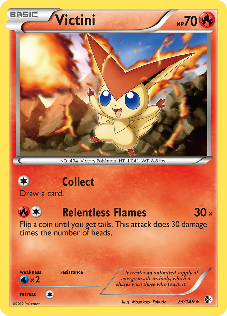 Victini (23/149) [Black & White: Boundaries Crossed] Pokémon
