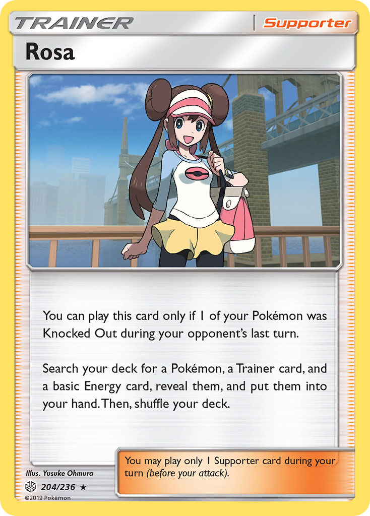 Rosa (204/236) [Sun & Moon: Cosmic Eclipse] Pokémon