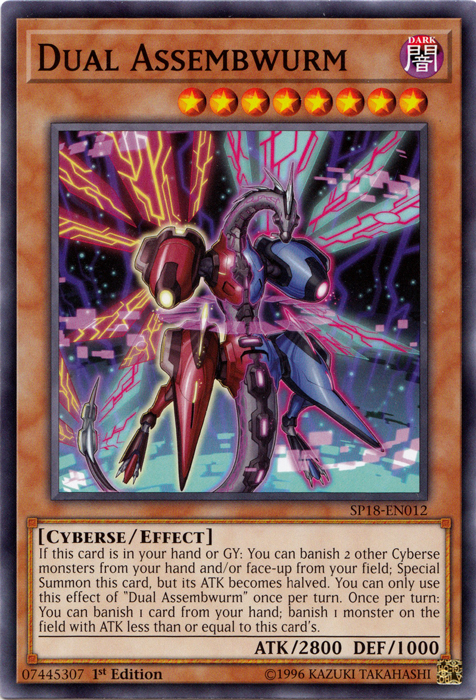 Dual Assembwurm [SP18-EN012] Common Yu-Gi-Oh!