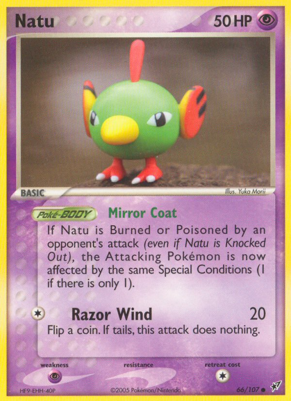 Natu (66/107) [EX: Deoxys] Pokémon