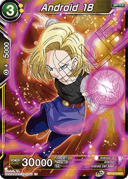 Android 18 (Common) (BT13-110) [Supreme Rivalry] Dragon Ball Super