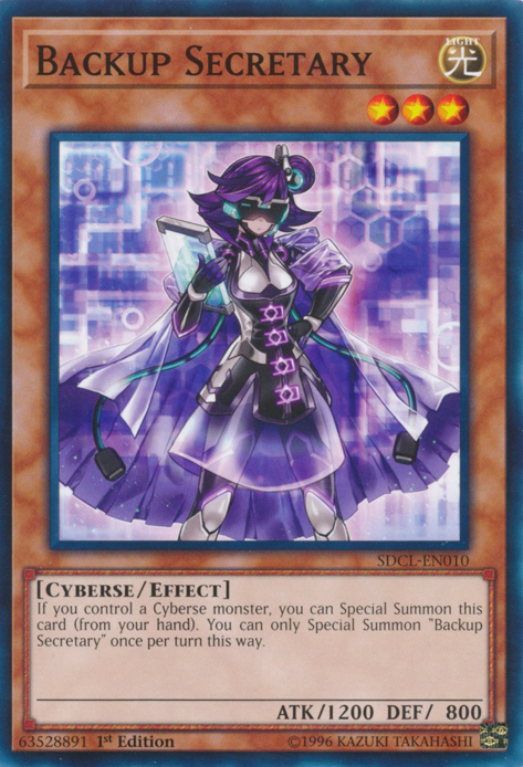 Backup Secretary [SDCL-EN010] Common Yu-Gi-Oh!