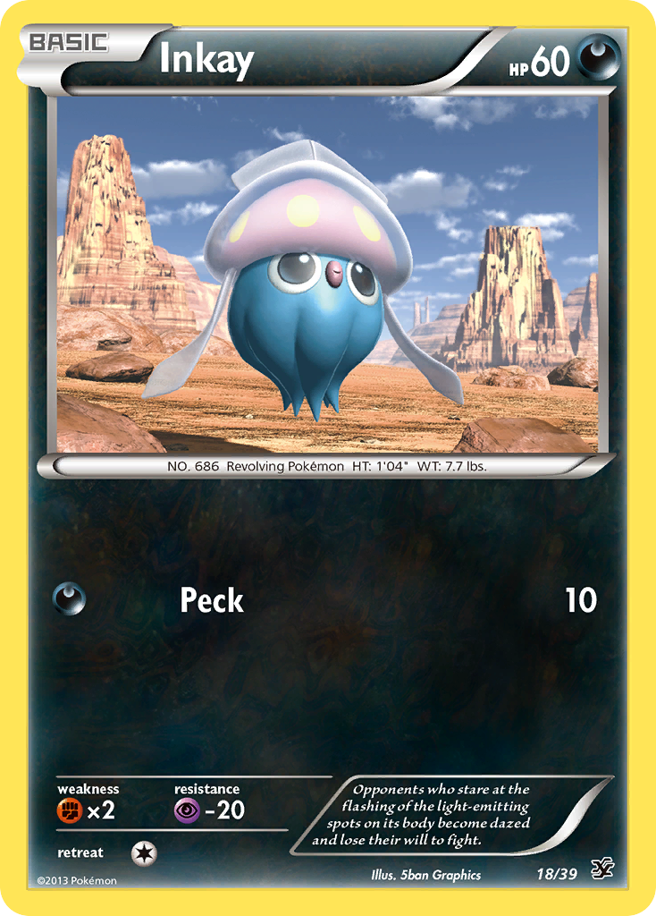 Inkay (18/39) [XY: Kalos Starter Set] Pokémon