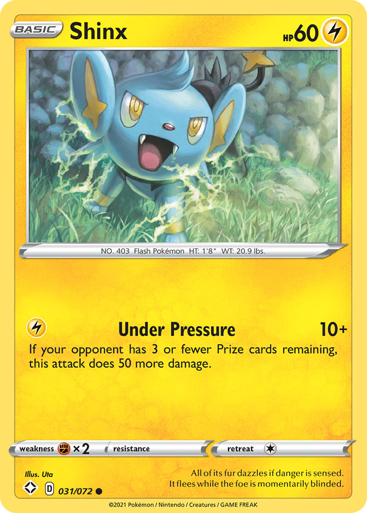 Shinx (031/072) [Sword & Shield: Shining Fates] Pokémon