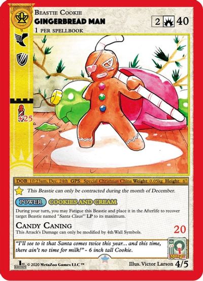 Gingerbread Man [Holiday Promos 2020] Metazoo