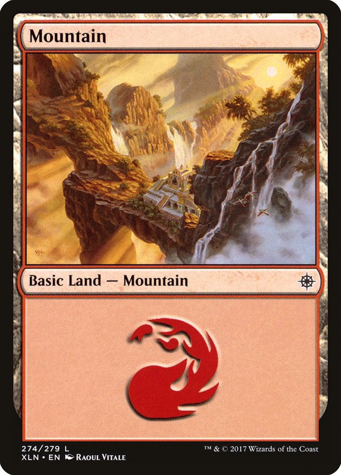 Mountain (274) [Ixalan] Magic: The Gathering