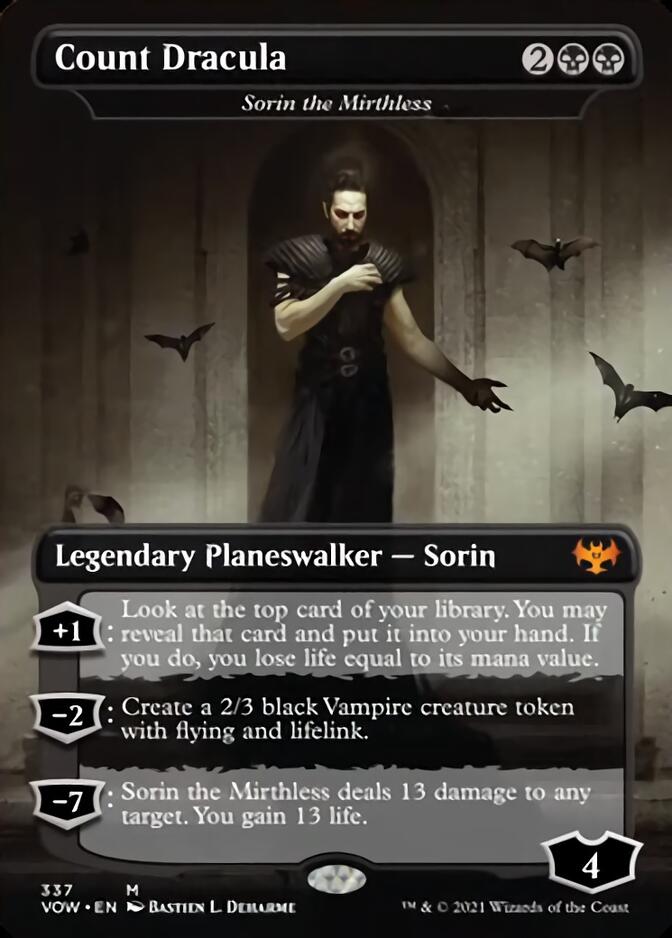 Sorin the Mirthless - Count Dracula [Innistrad: Crimson Vow] Magic: The Gathering