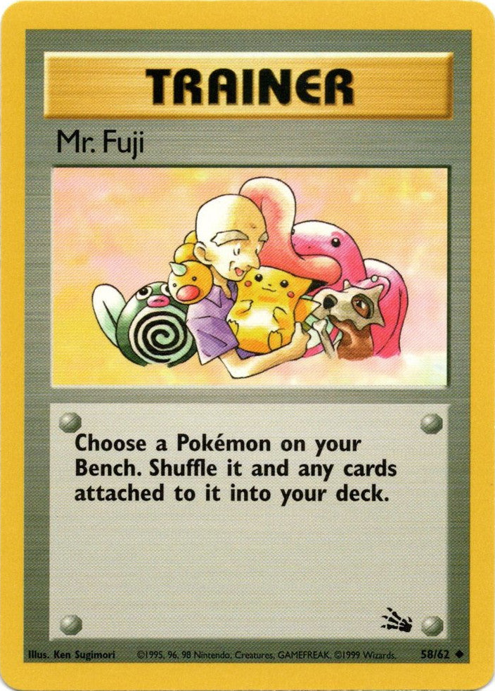 Mr. Fuji (58/62) [Fossil Unlimited] Pokémon