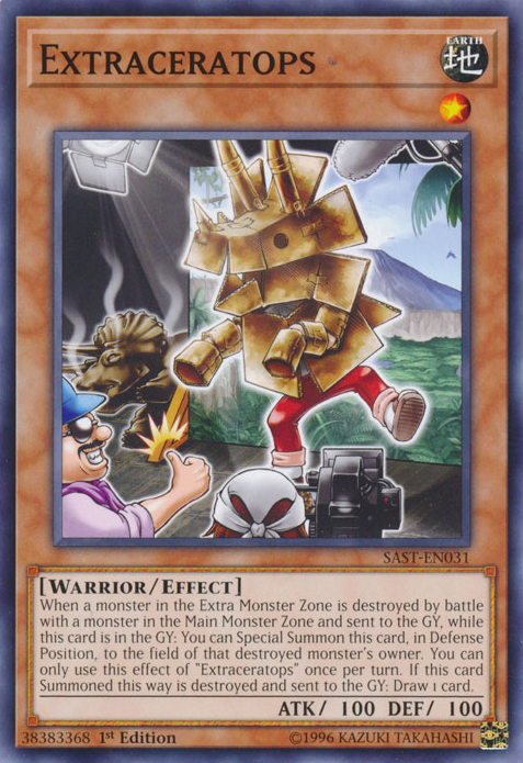 Extraceratops [SAST-EN031] Common Yu-Gi-Oh!