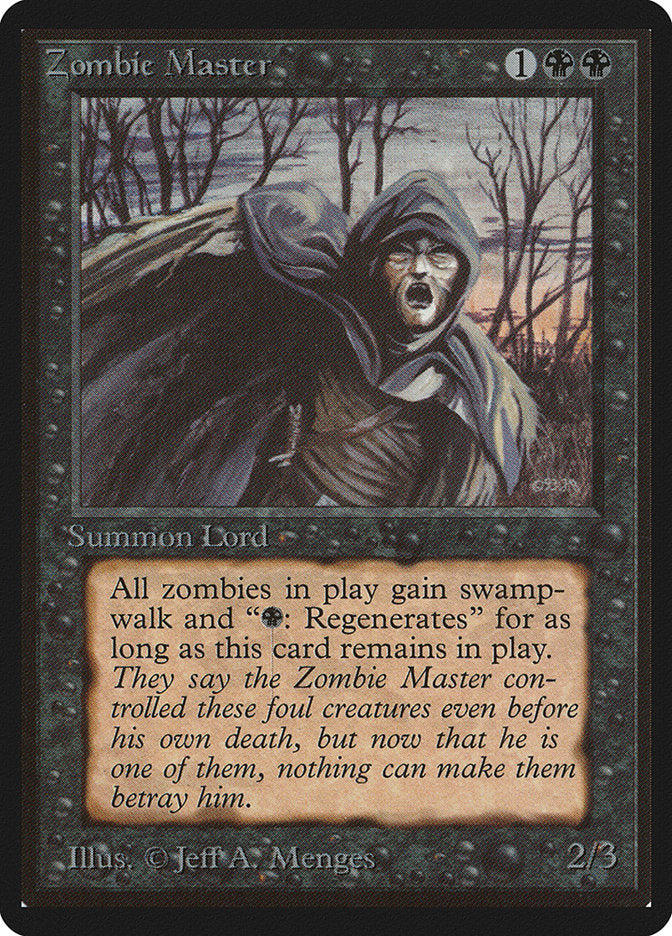 Zombie Master [Beta Edition] Magic: The Gathering