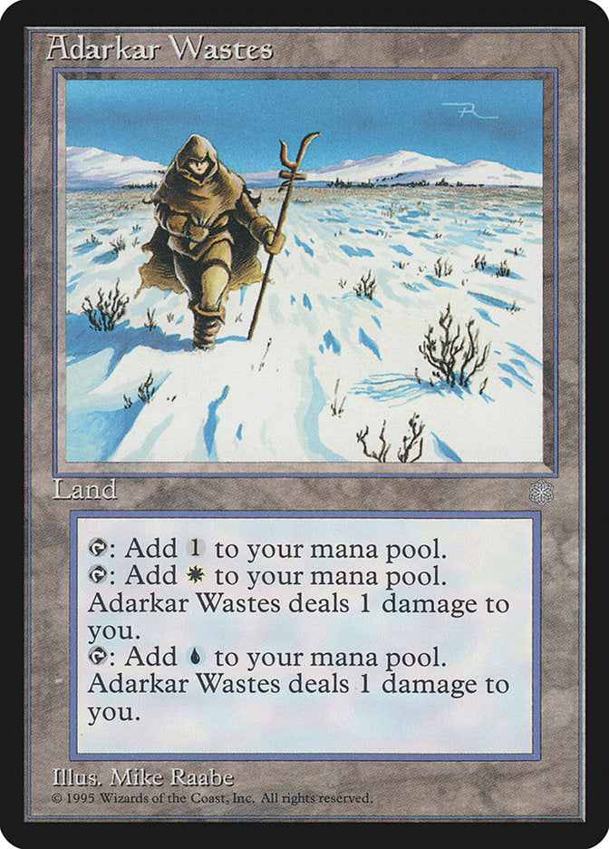 Adarkar Wastes [Ice Age] Magic: The Gathering