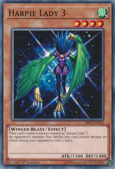 Harpie Lady 3 [SS02-ENC03] Common Yu-Gi-Oh!