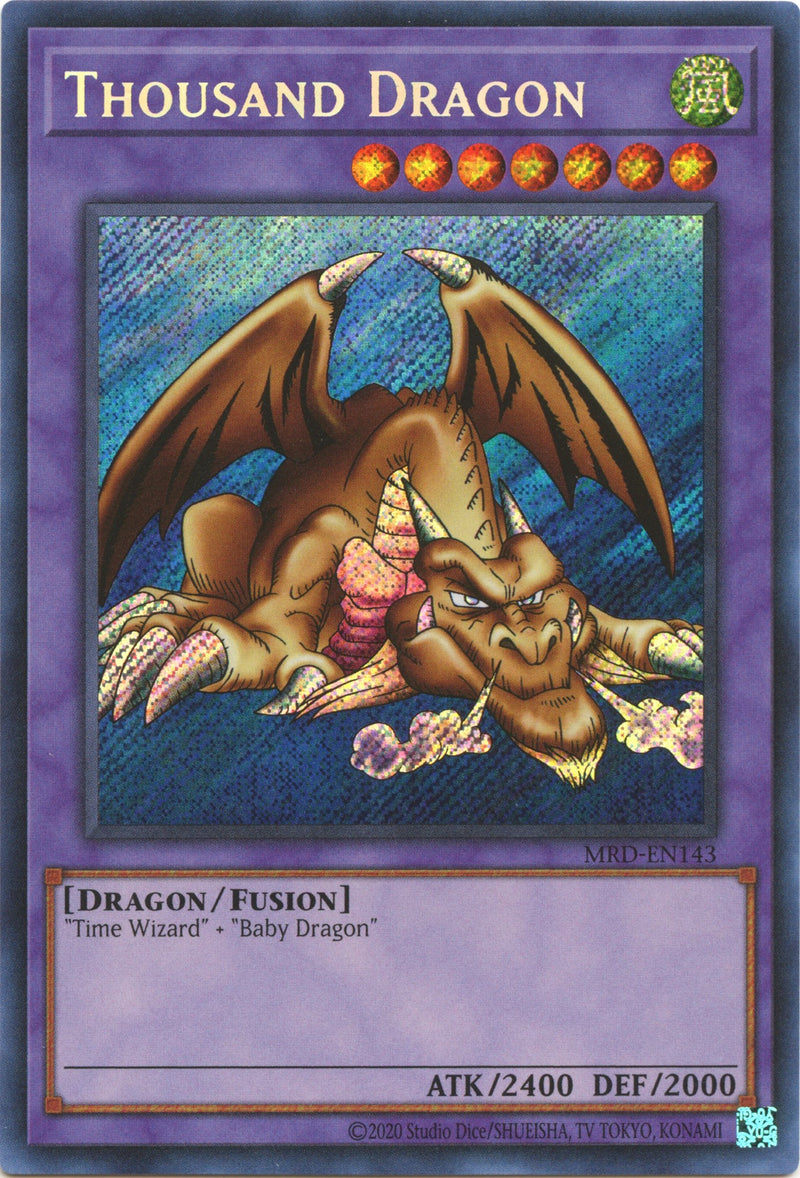Thousand Dragon (25th Anniversary) [MRD-EN143] Secret Rare Yu-Gi-Oh!