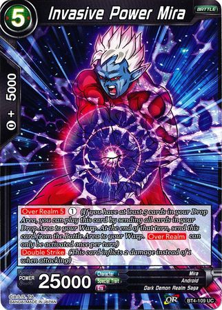 Invasive Power Mira (BT4-109) [Colossal Warfare] Dragon Ball Super