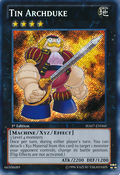 Tin Archduke [HA07-EN060] Secret Rare Yu-Gi-Oh!