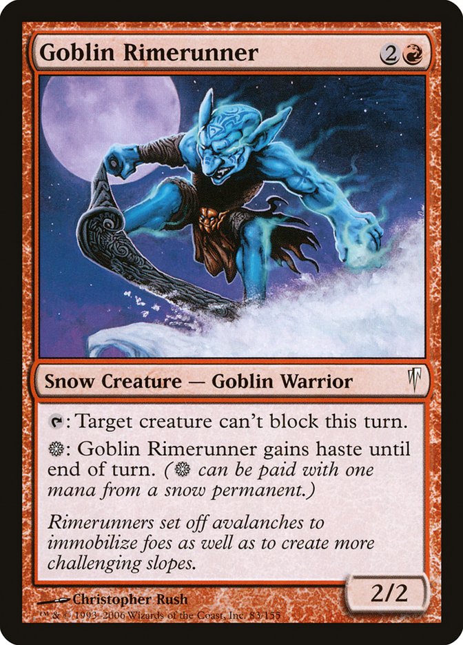 Goblin Rimerunner [Coldsnap] Magic: The Gathering