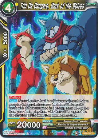 Trio De Dangers, Mark of the Wolves (BT9-065) [Universal Onslaught] Dragon Ball Super