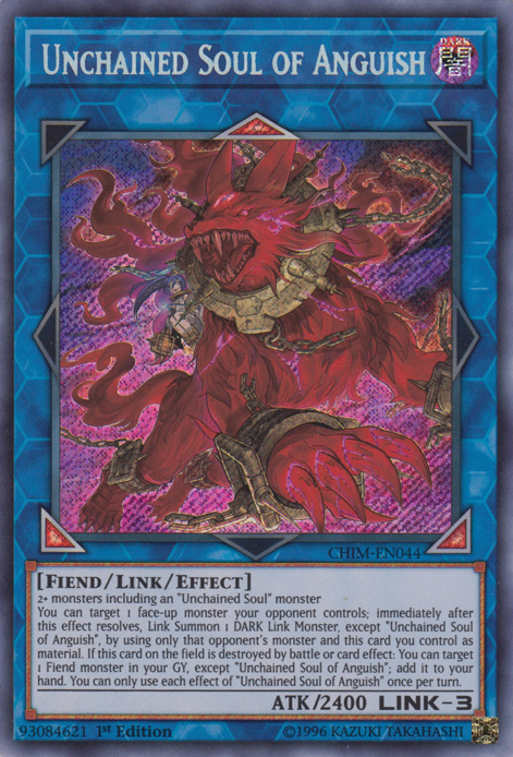 Unchained Soul of Anguish [CHIM-EN044] Secret Rare Yu-Gi-Oh!