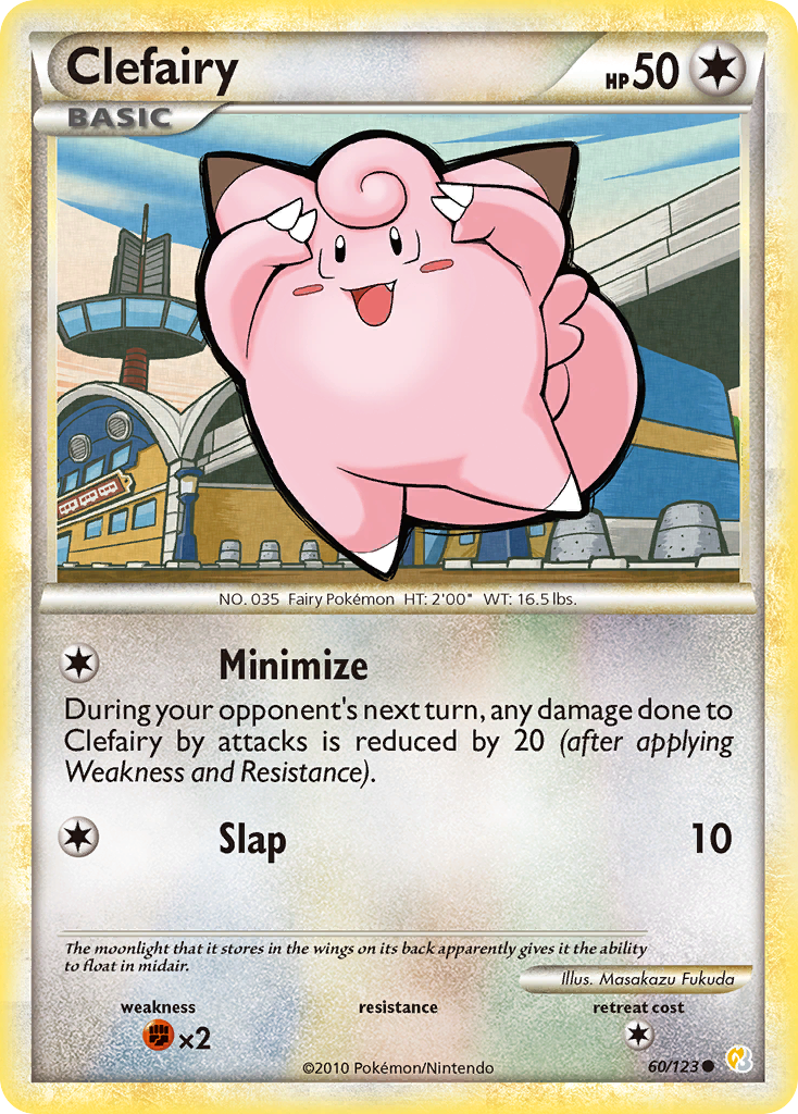 Clefairy (60/123) [HeartGold & SoulSilver: Base Set] Pokémon