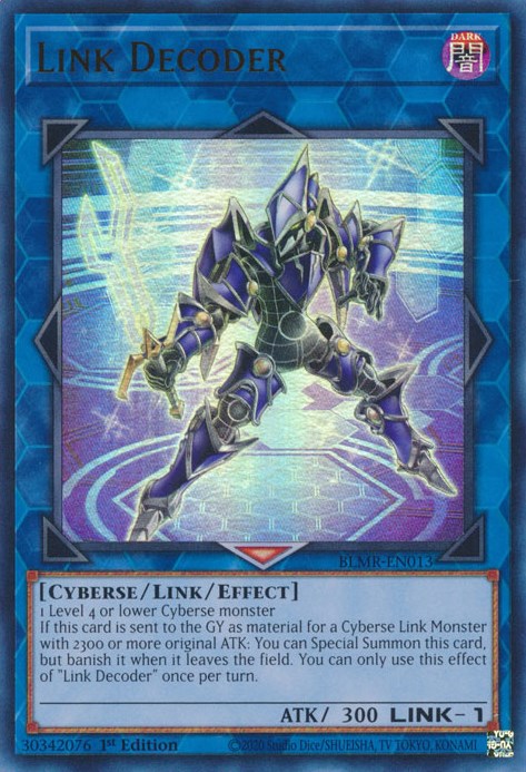 Link Decoder [BLMR-EN013] Ultra Rare Yu-Gi-Oh!