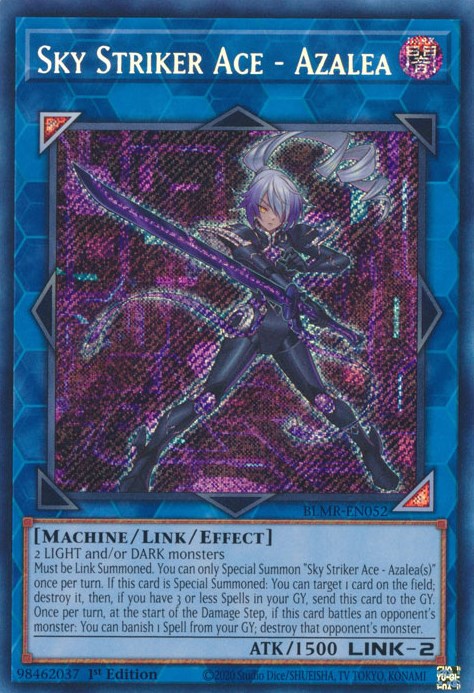 Sky Striker Ace - Azalea [BLMR-EN052] Secret Rare Yu-Gi-Oh!