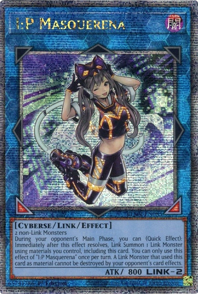 I:P Masquerena [BLMR-EN085] Quarter Century Secret Rare Yu-Gi-Oh!