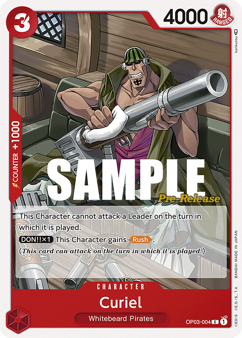 Curiel [Pillars of Strength Pre-Release Cards] Bandai