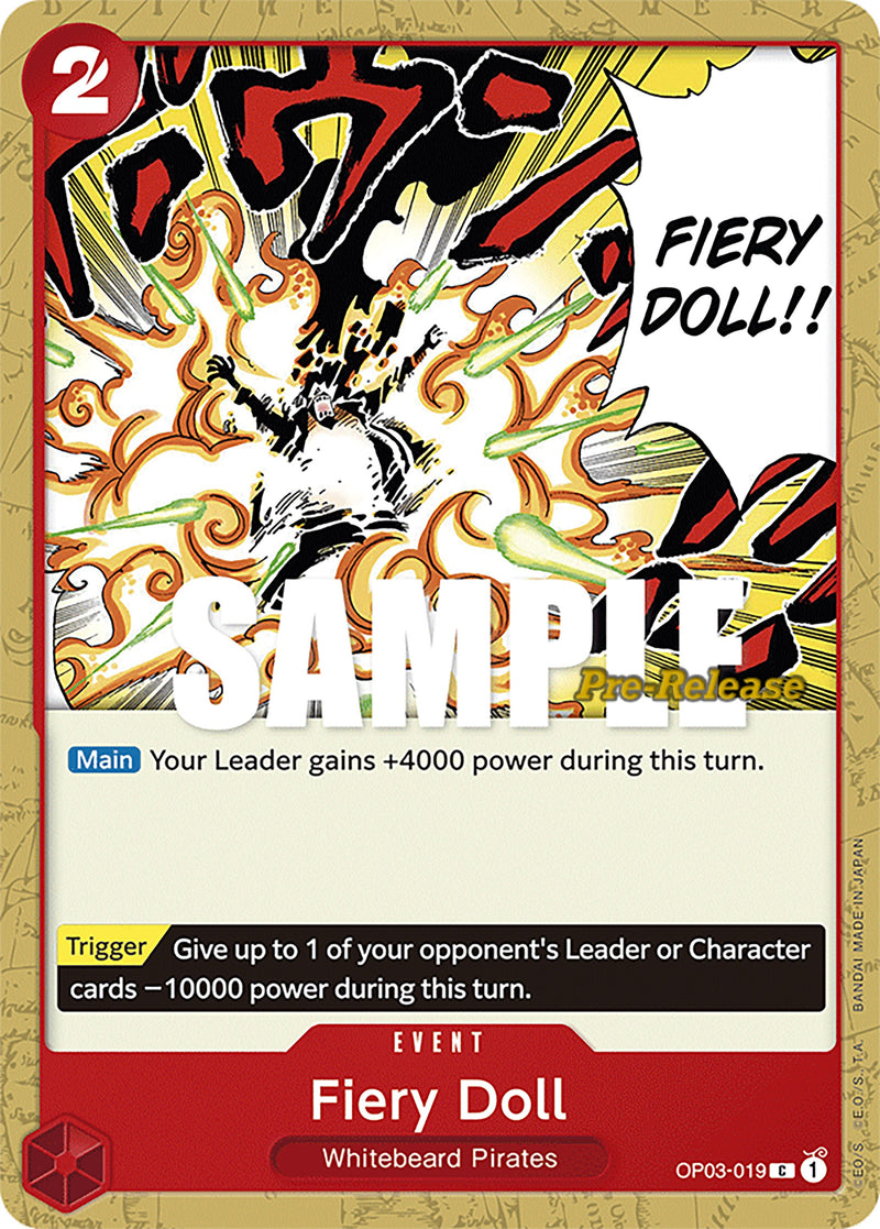 Fiery Doll [Pillars of Strength Pre-Release Cards] Bandai