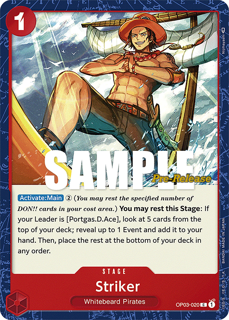 Striker [Pillars of Strength Pre-Release Cards] Bandai