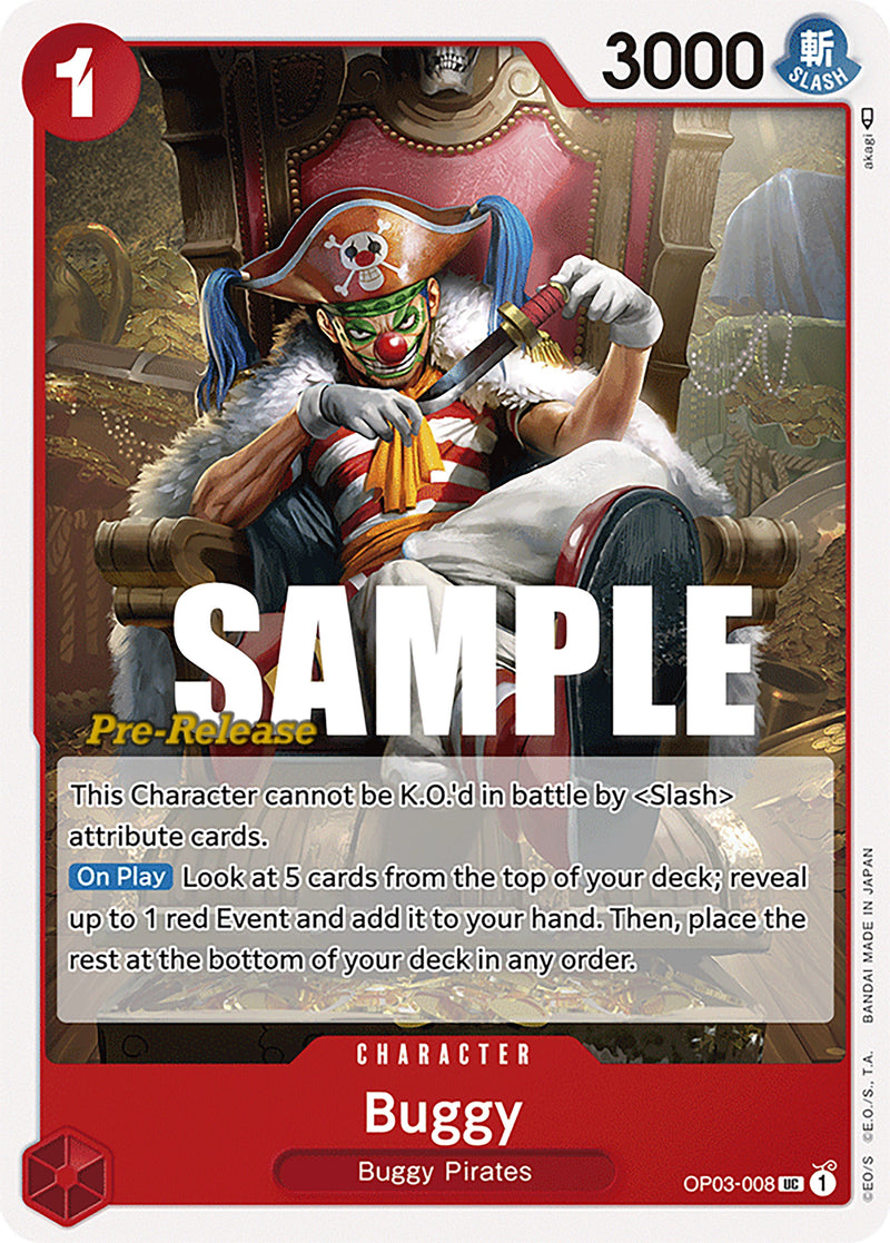 Buggy [Pillars of Strength Pre-Release Cards] Bandai