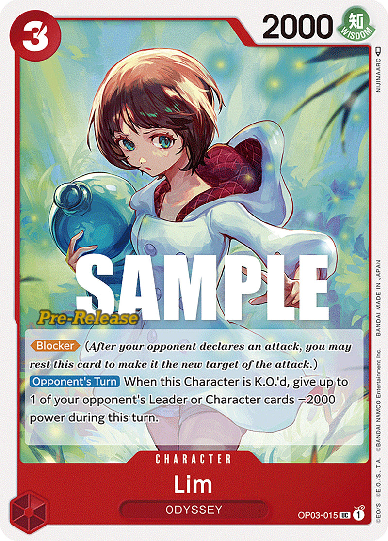 Lim [Pillars of Strength Pre-Release Cards] Bandai