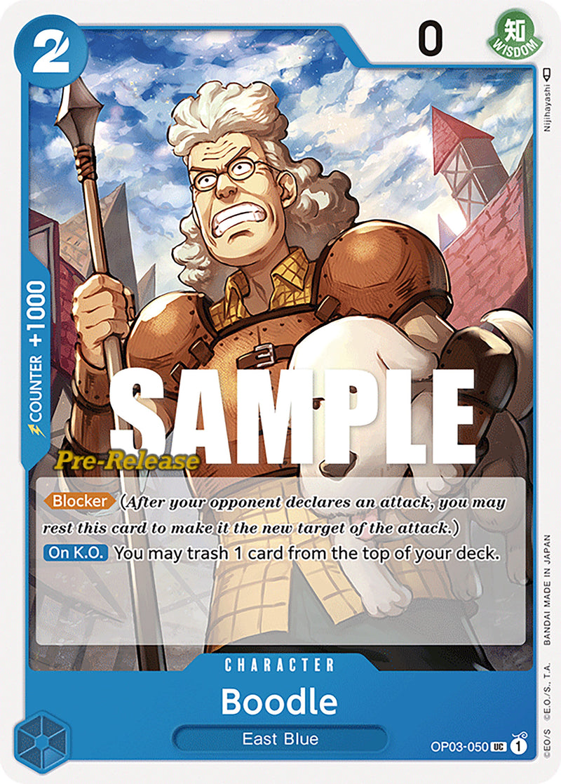 Boodle [Pillars of Strength Pre-Release Cards] Bandai