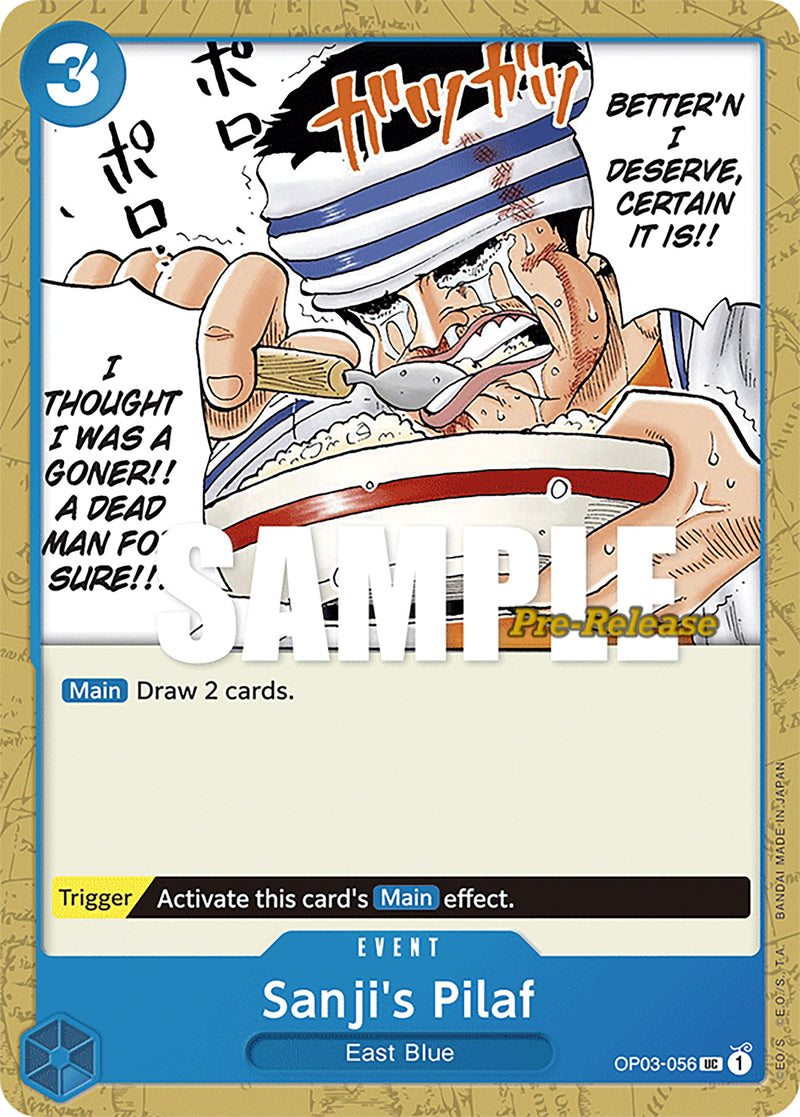 Sanji's Pilaf [Pillars of Strength Pre-Release Cards] Bandai