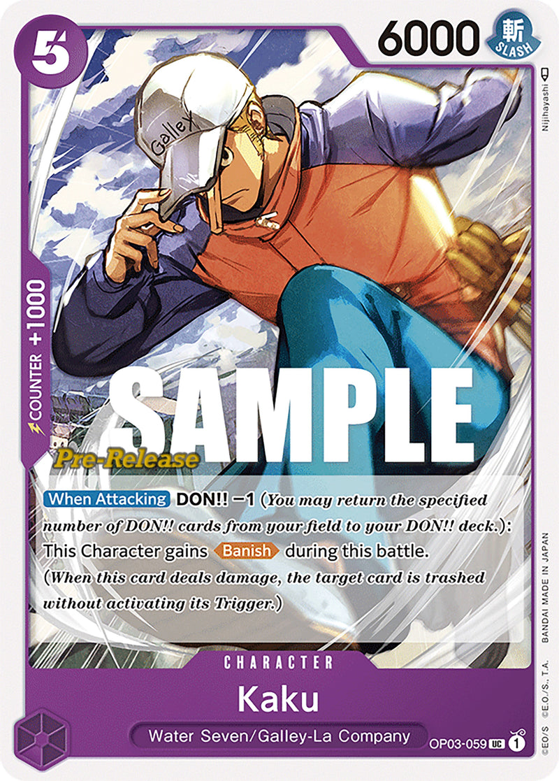 Kaku [Pillars of Strength Pre-Release Cards] Bandai