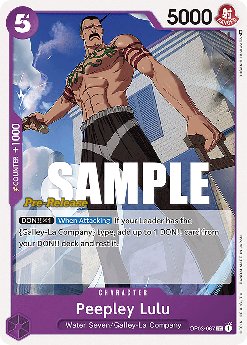 Peepley Lulu [Pillars of Strength Pre-Release Cards] Bandai