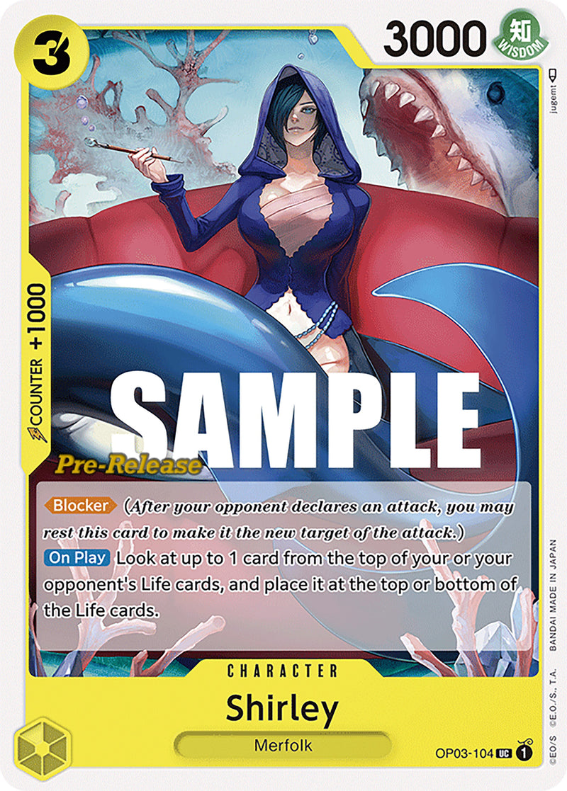 Shirley [Pillars of Strength Pre-Release Cards] Bandai