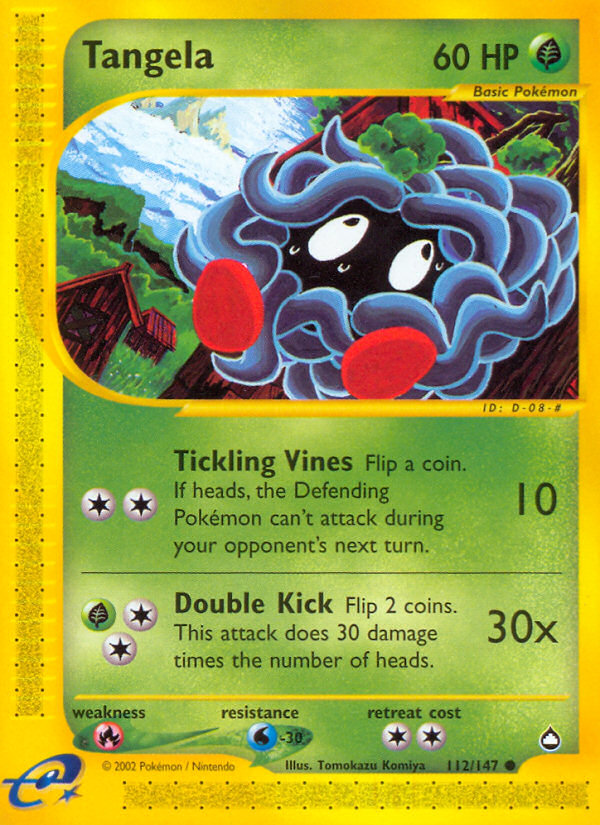 Tangela (112/147) [Aquapolis] Pokémon