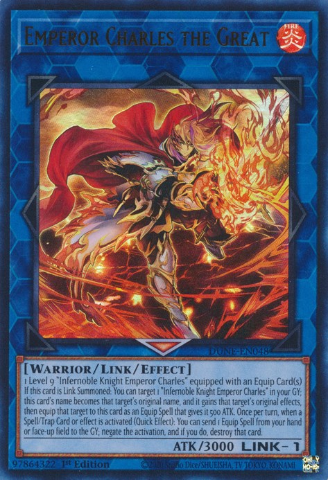 Emperor Charles the Great [DUNE-EN048] Ultra Rare Yu-Gi-Oh!