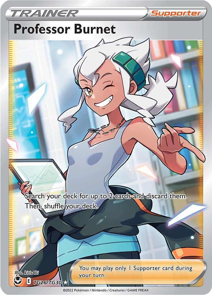 Professor Burnet (TG26/TG30) [Sword & Shield: Silver Tempest] Pokémon