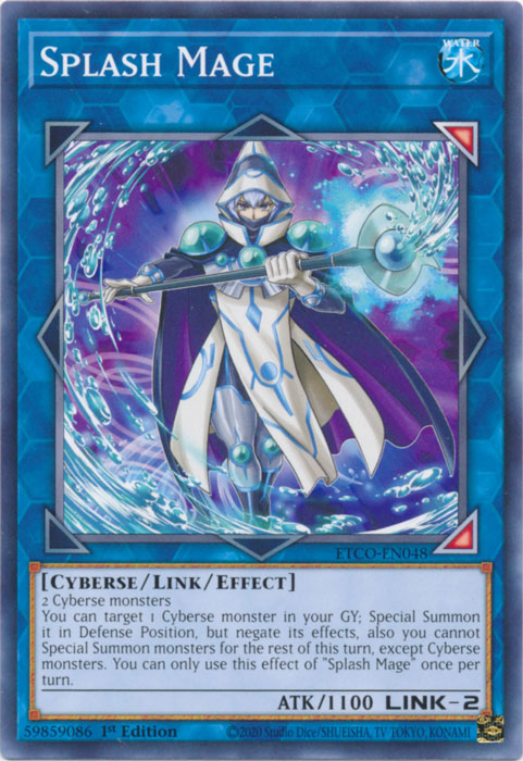 Splash Mage [ETCO-EN048] Common Yu-Gi-Oh!