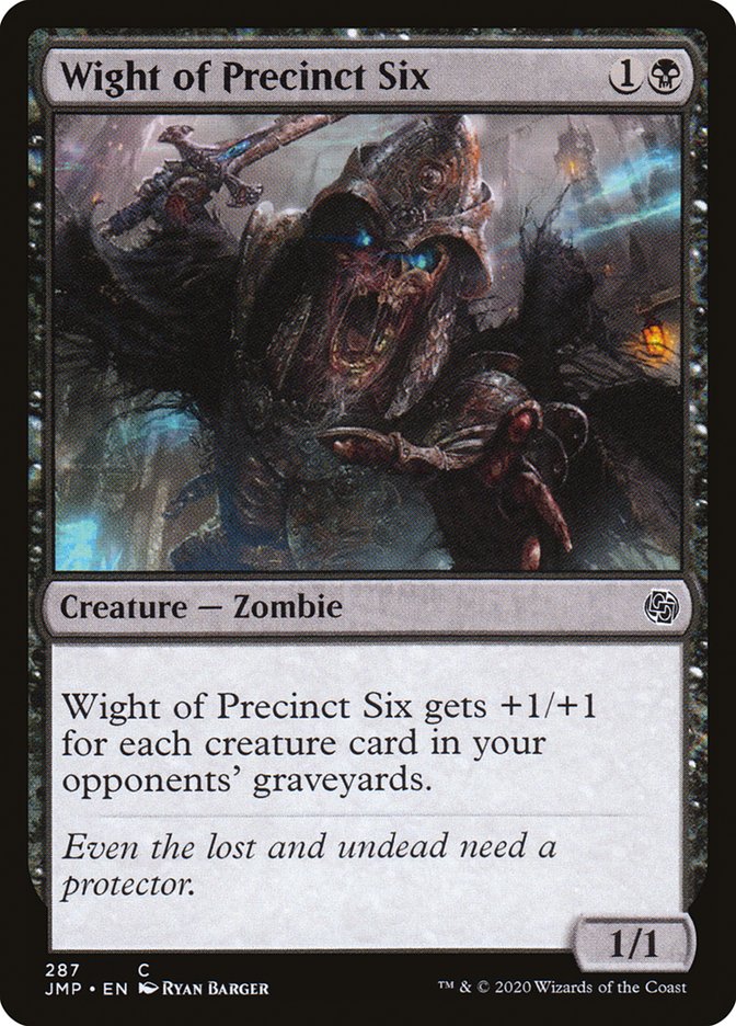 Wight of Precinct Six [Jumpstart] Magic: The Gathering