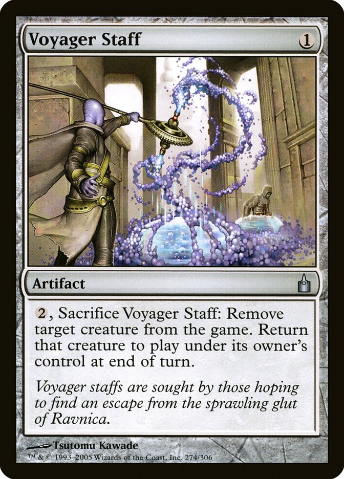 Voyager Staff [Ravnica: City of Guilds] Magic: The Gathering