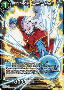 Kibito Kai, Opening Strike (BT14-124) [Cross Spirits] Dragon Ball Super