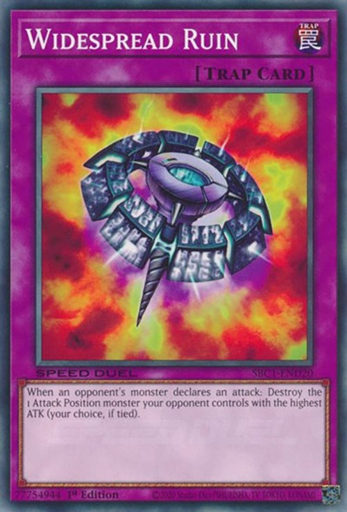 Widespread Ruin [SBC1-END20] Common Yu-Gi-Oh!