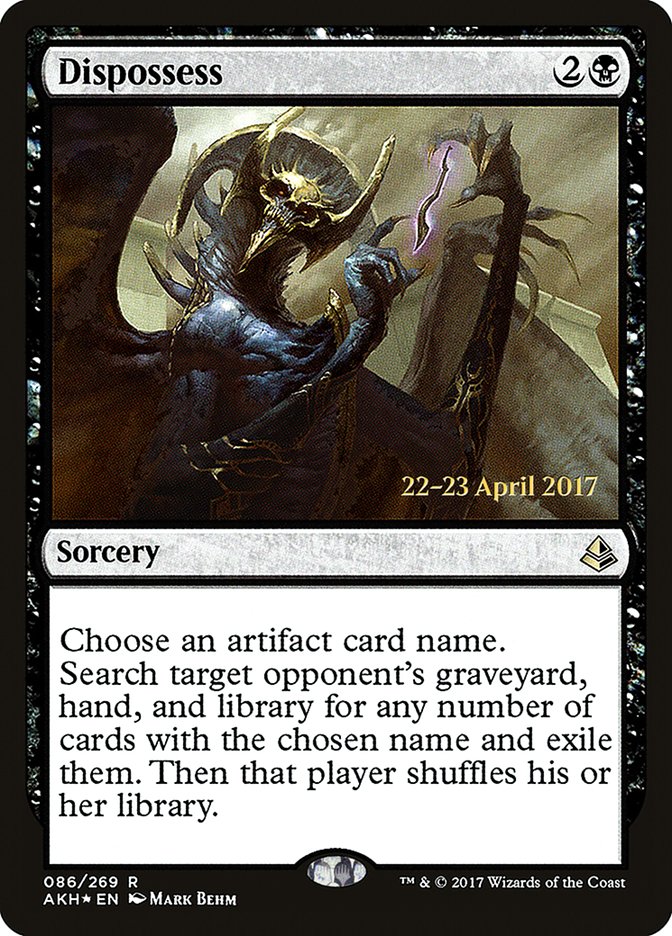 Dispossess [Amonkhet Prerelease Promos] Magic: The Gathering